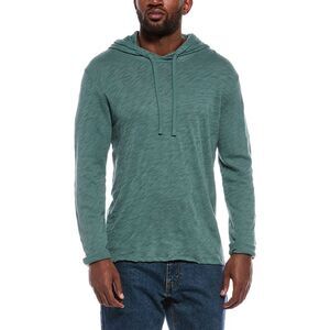 Atm Anthony Thomas Melillo Mens  Slub Jersey Hoodie, Green